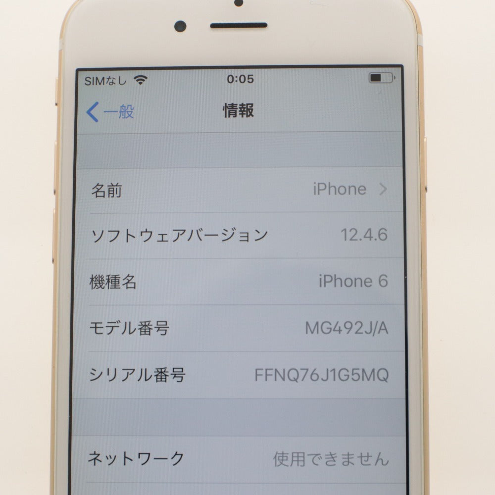 ■ Apple iPhone 6 16GB Gold A1586 docomo No usage restrictions Genuine battery 100% Device only Factory reset, tested and working LCD has yellowing