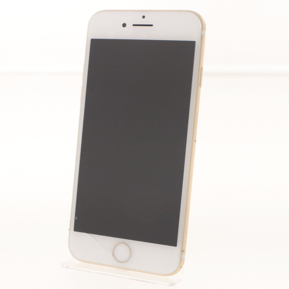 ■ Apple iPhone 7 128GB ゴールド MNCM2J/A au/利用制限〇 SIMフリー ロックなし バッテリー60% 本体のみ 初期化,動作確認済 画面割れ有