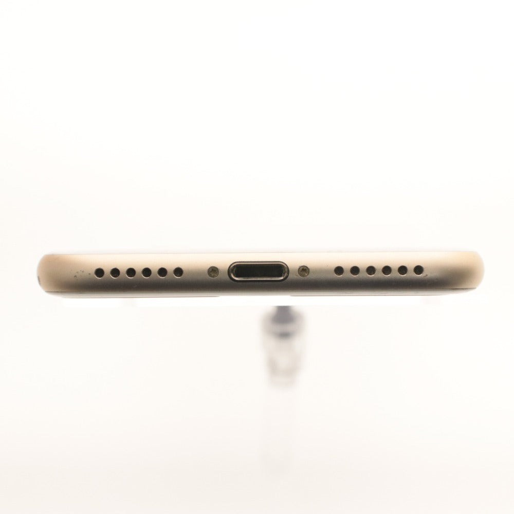■ Apple iPhone 7 128GB ゴールド MNCM2J/A au/利用制限〇 SIMフリー ロックなし バッテリー60% 本体のみ 初期化,動作確認済 画面割れ有