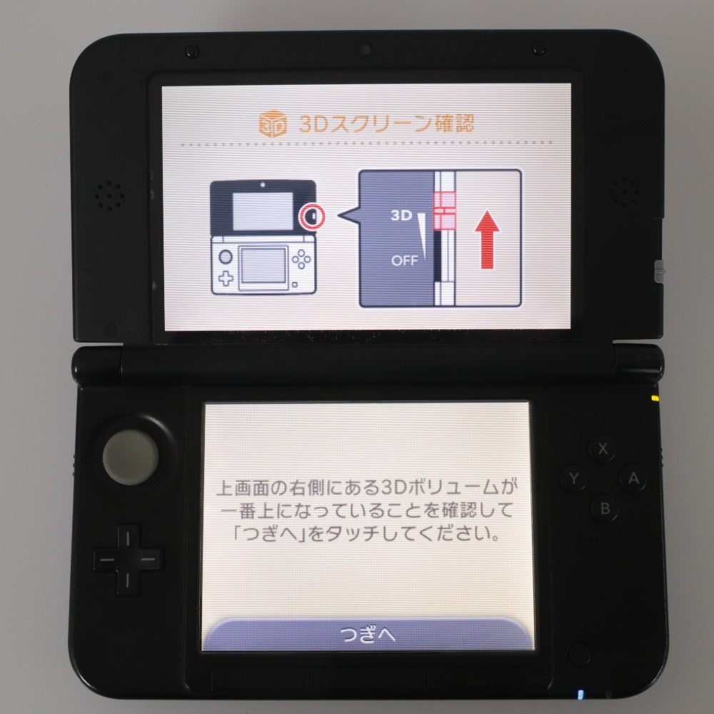 ■ Nintendo 3DS LL Blue x Black SPR-001 Nintendo Console, Box, Dedicated Cover/Case, Accessories Included, Factory Reset/Tested and Working