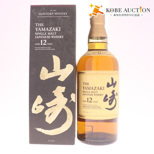 ● Alcohol Suntory Yamazaki 12 Year Single Malt Whisky 700ml 43% Boxed Unopened Unused
