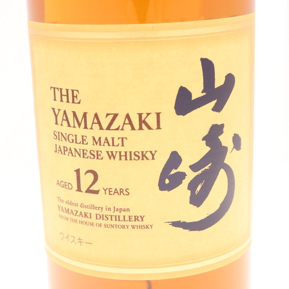 ● Alcohol Suntory Yamazaki 12 Year Single Malt Whisky 700ml 43% Boxed Unopened Unused
