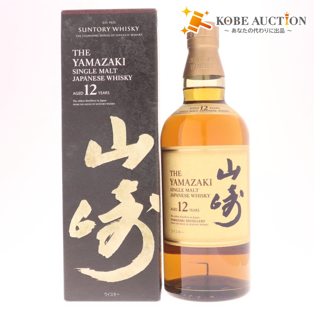 ● Alcohol Suntory Yamazaki 12 Year Single Malt Whisky 700ml 43% Boxed Unopened Unused