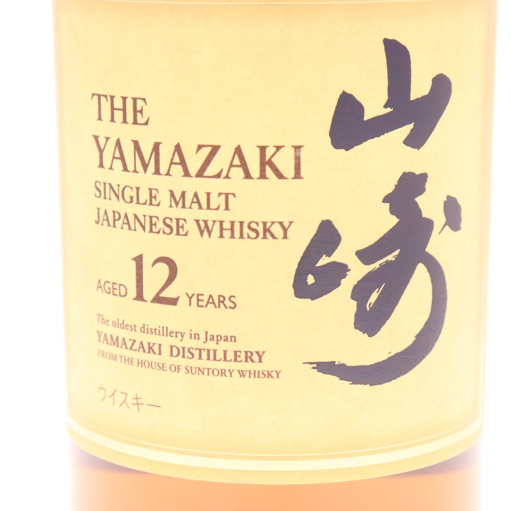 ● Alcohol Suntory Yamazaki 12 Year Single Malt Whisky 700ml 43% Boxed Unopened Unused