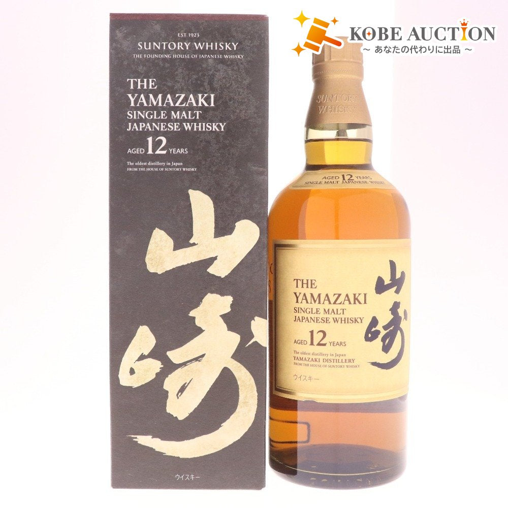 ● Alcohol Suntory Yamazaki 12 Year Single Malt Whisky 700ml 43% Boxed Unopened Unused
