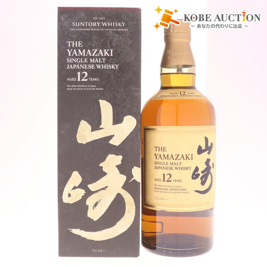 ● Alcohol Suntory Yamazaki 12 Year Single Malt Whisky 700ml 43% Boxed Unopened Unused