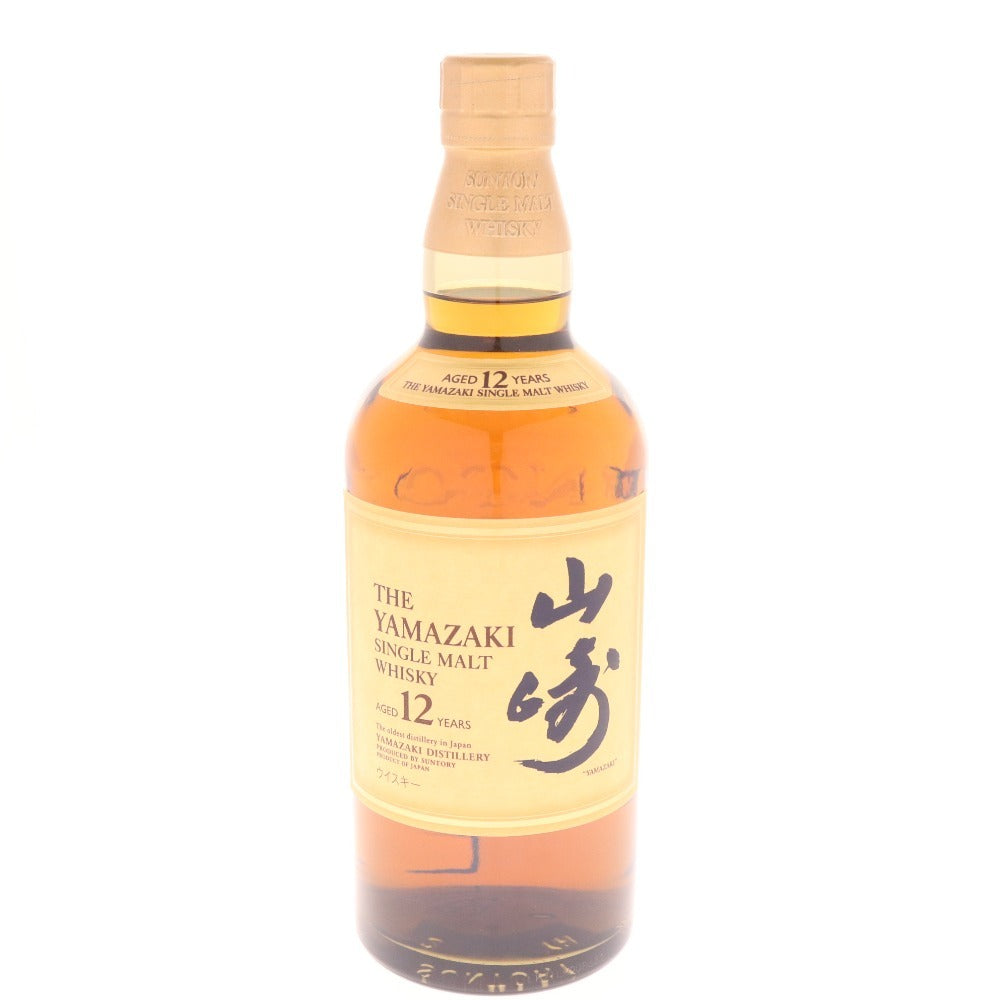 ● 酒 サントリー 山崎 12年 ウイスキー 700ml 43％ 箱付き 未開栓 未使用
