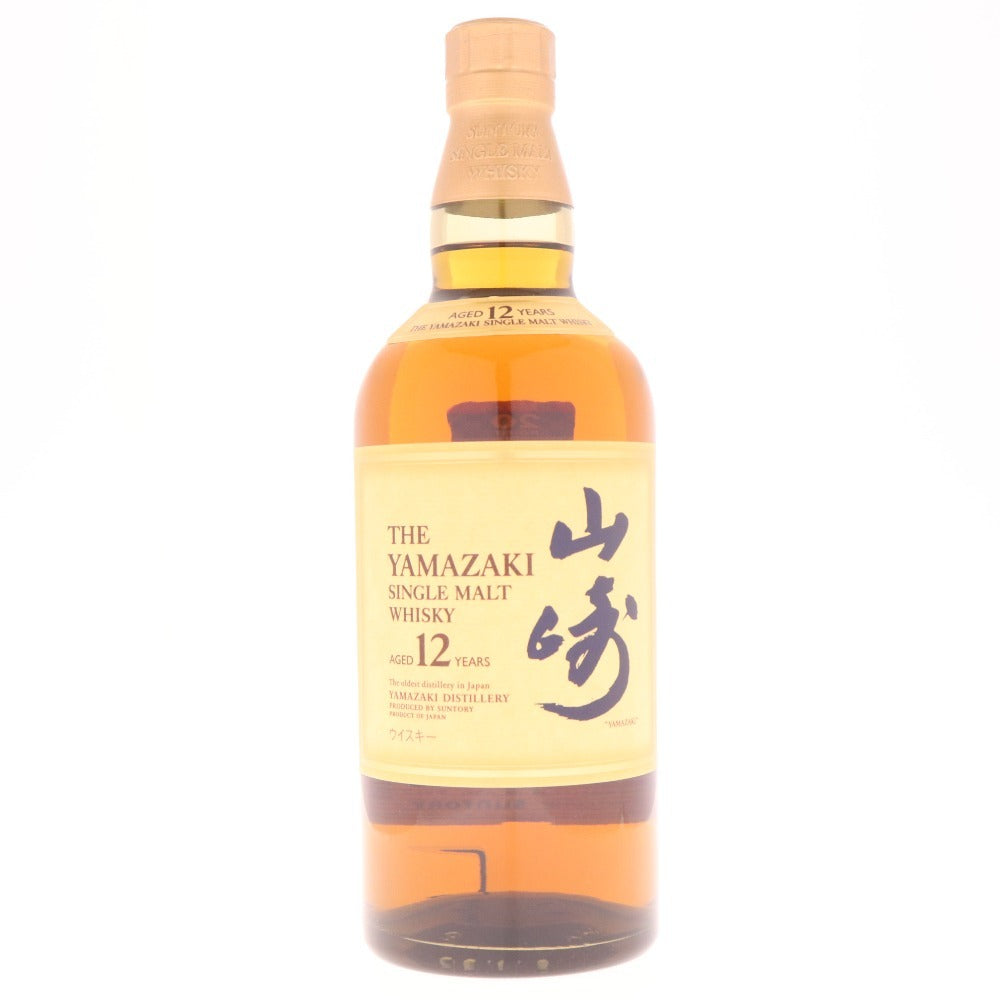 ● 酒 サントリー 山崎12年 シングルモルト ウイスキー 700ml 43％ 箱付き 未開栓 未使用