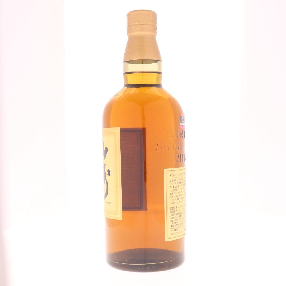 ● 酒 サントリー 山崎12年 シングルモルト ウイスキー 700ml 43％ 箱付き 未開栓 未使用
