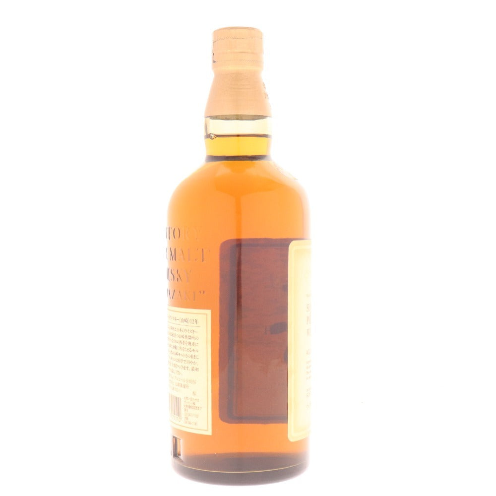 ■ 酒 サントリー 山崎 12年 響マーク ピュアモルト ウイスキー 750ml 43％未開栓 未使用