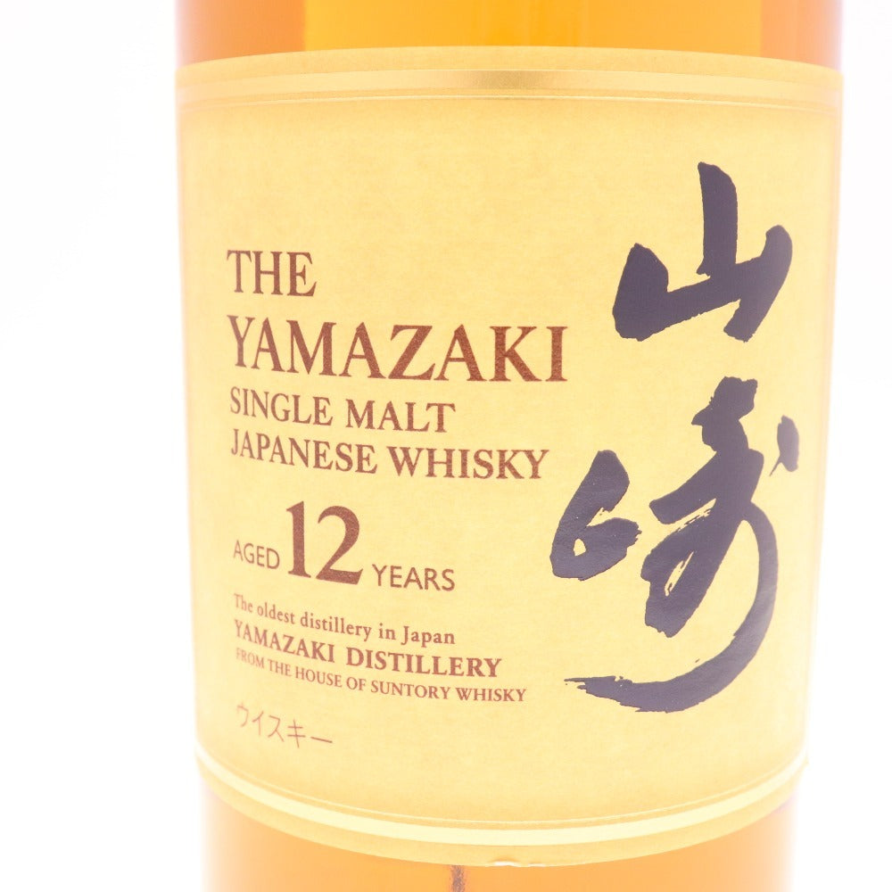 ● Alcohol Suntory Yamazaki 12 Year Single Malt Whisky 700ml 43% Boxed Unopened Unused