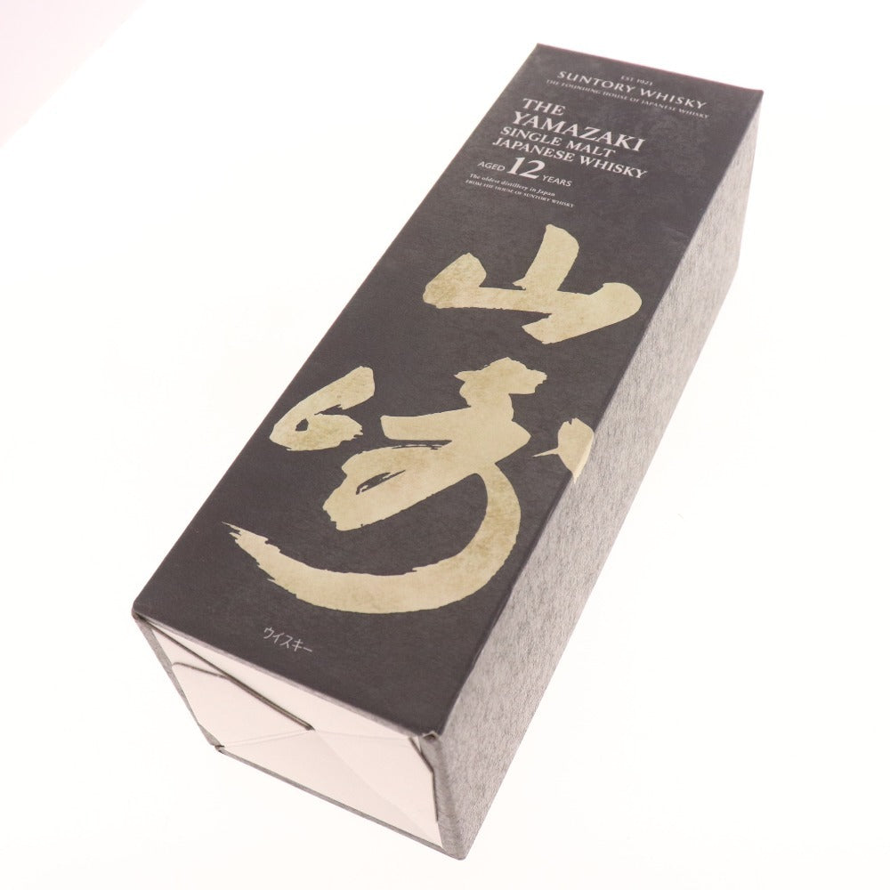 ● Alcohol Suntory Yamazaki 12 Year Single Malt Whisky 700ml 43% Boxed Unopened Unused
