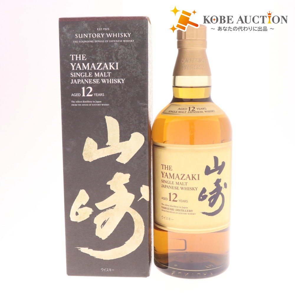 ● Alcohol Suntory Yamazaki 12 Year Single Malt Whisky 700ml 43% Boxed Unopened Unused