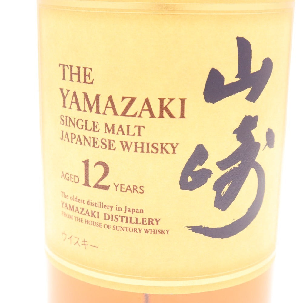 ● Alcohol Suntory Yamazaki 12 Year Single Malt Whisky 700ml 43% Boxed Unopened Unused