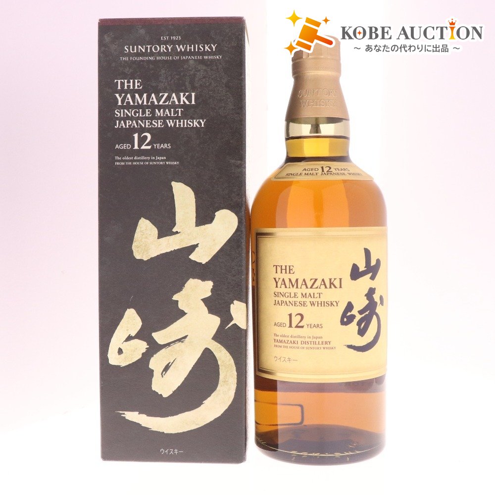 ● Alcohol Suntory Yamazaki 12 Year Single Malt Whisky 700ml 43% Boxed Unopened Unused