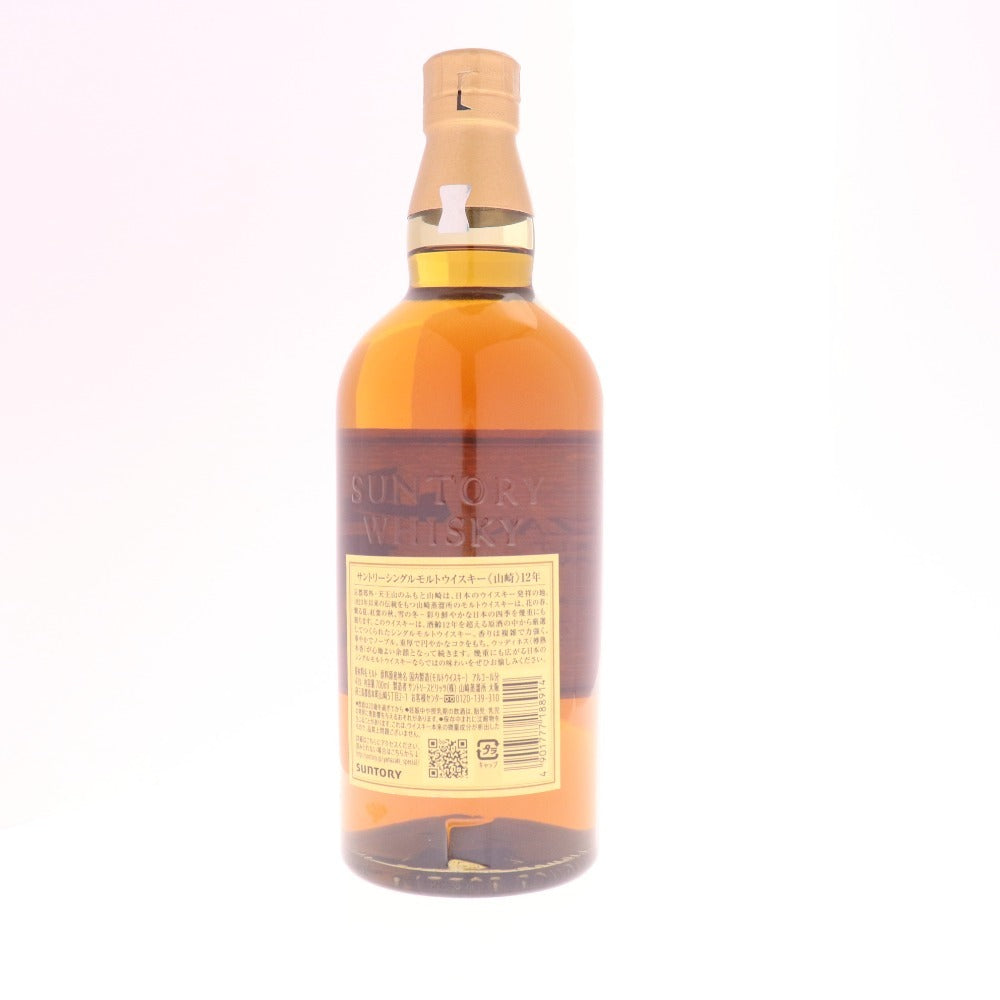 ● Alcohol Suntory Yamazaki 12 Year Single Malt Whisky 700ml 43% Boxed Unopened Unused