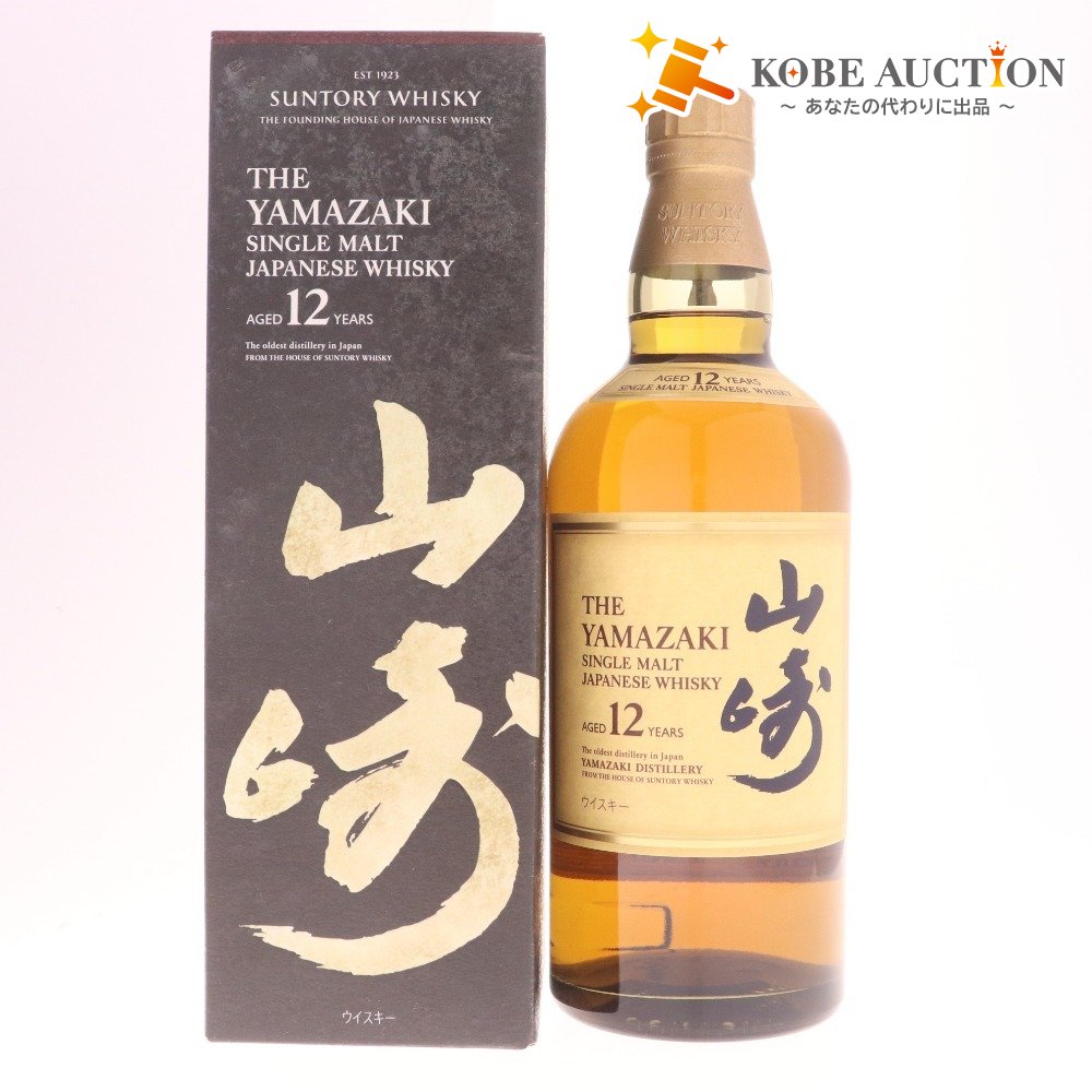 ● Alcohol Suntory Yamazaki 12 Year Single Malt Whisky 700ml 43% Boxed Unopened Unused