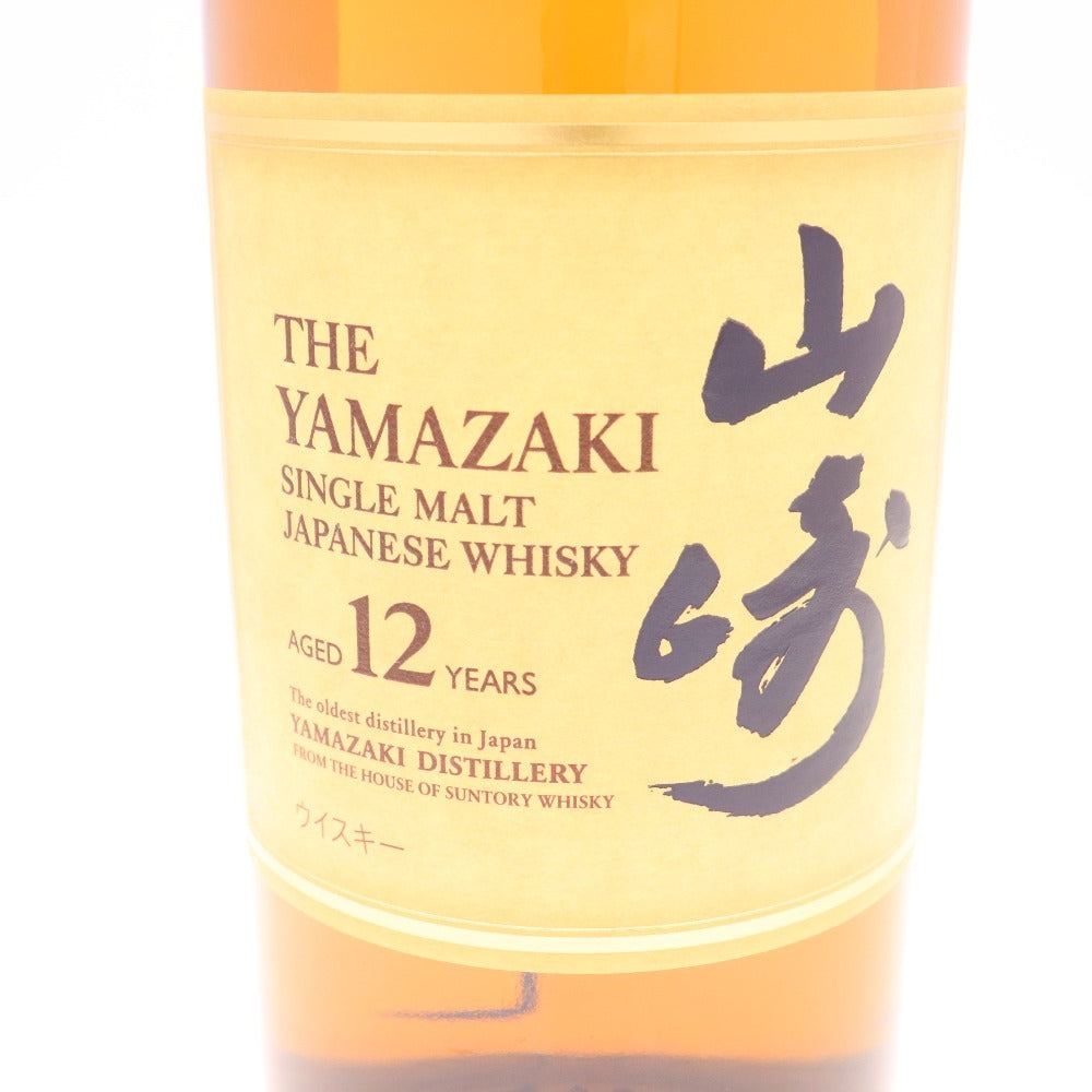 ● Alcohol Suntory Yamazaki 12 Year Single Malt Whisky 700ml 43% Boxed Unopened Unused