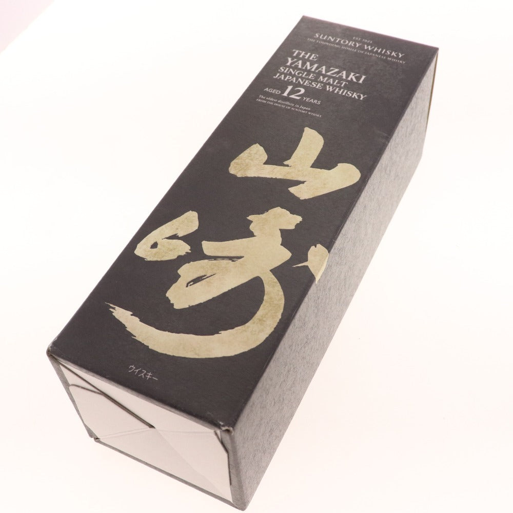 ● Alcohol Suntory Yamazaki 12 Year Single Malt Whisky 700ml 43% Boxed Unopened Unused
