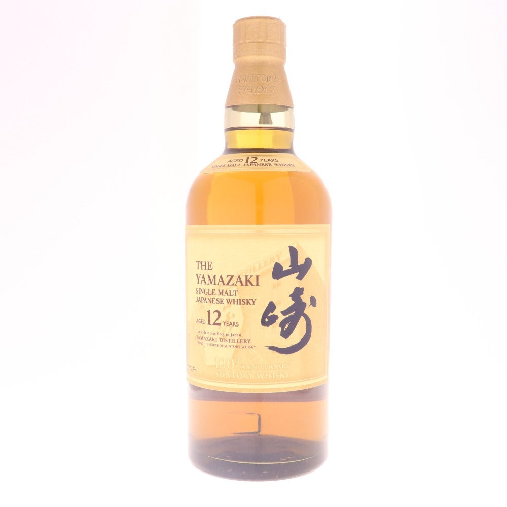 ● Alcohol Suntory Yamazaki 12 Year 100th Anniversary Single Malt Whisky 700ml 43% Boxed Unopened Unused