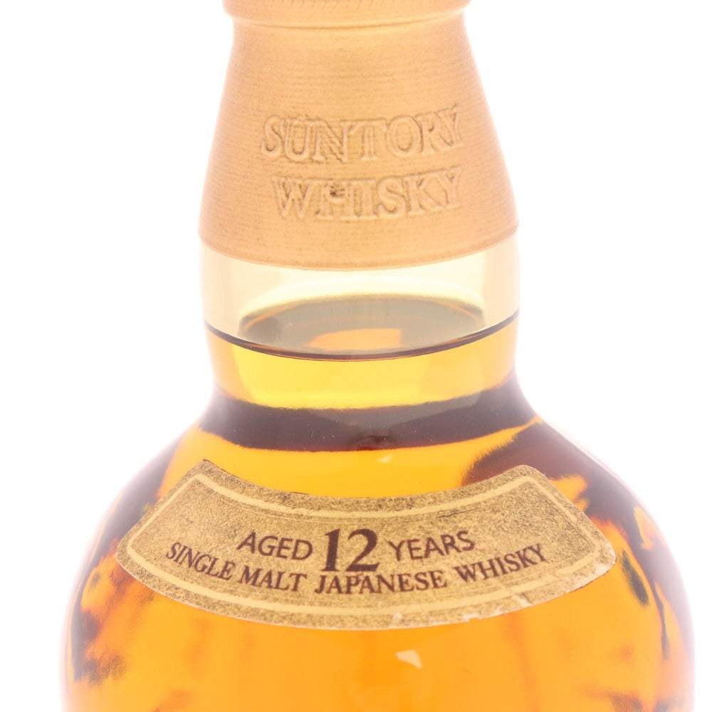 ● 酒 サントリー 山崎 12年 シングルモルト ウイスキー 700ml 43％ 未開栓 未使用