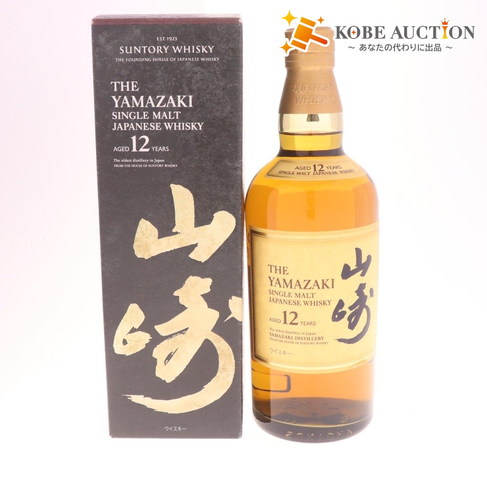 ● Alcohol Suntory Yamazaki 12 Year Single Malt Whisky 700ml 43% Boxed, Unopened, Unused