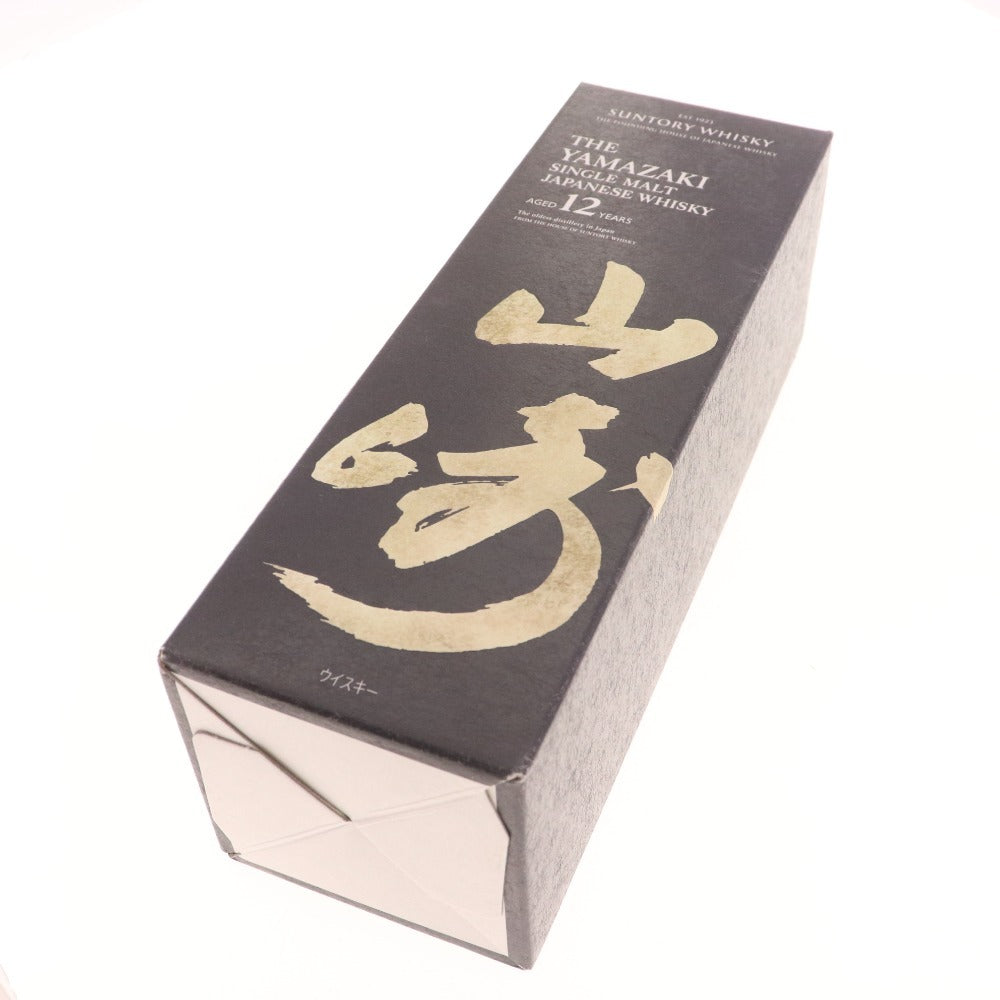 ● Alcohol Suntory Yamazaki 12 Year Single Malt Whisky 700ml 43% Boxed, Unopened, Unused