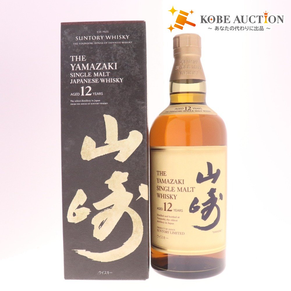 ● Alcohol Suntory Yamazaki 12 Year Single Malt Whisky 700ml 43% Boxed Unopened Unused