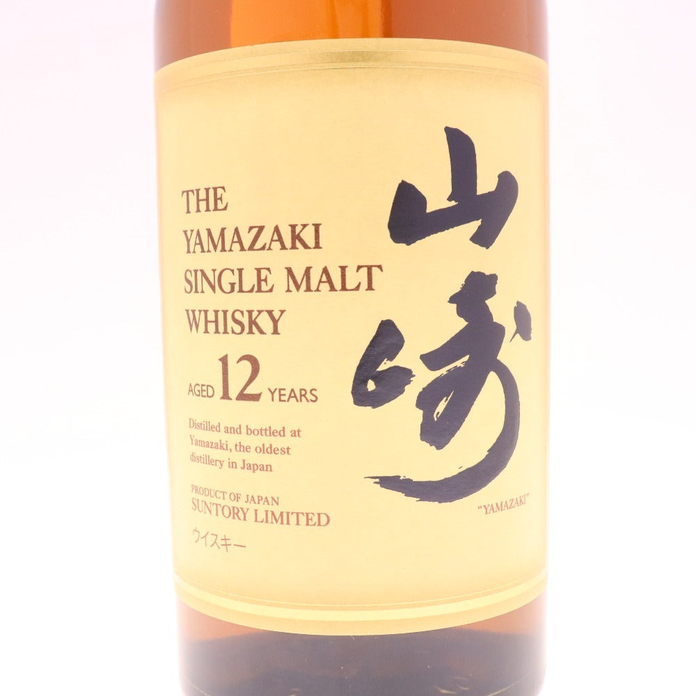 ● Alcohol Suntory Yamazaki 12 Year Single Malt Whisky 700ml 43% Boxed Unopened Unused