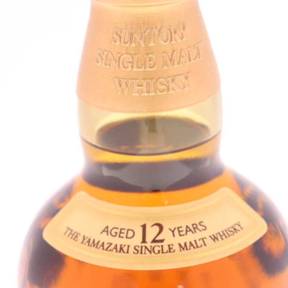 ● Alcohol Suntory Yamazaki 12 Year Single Malt Whisky 700ml 43% Boxed Unopened Unused