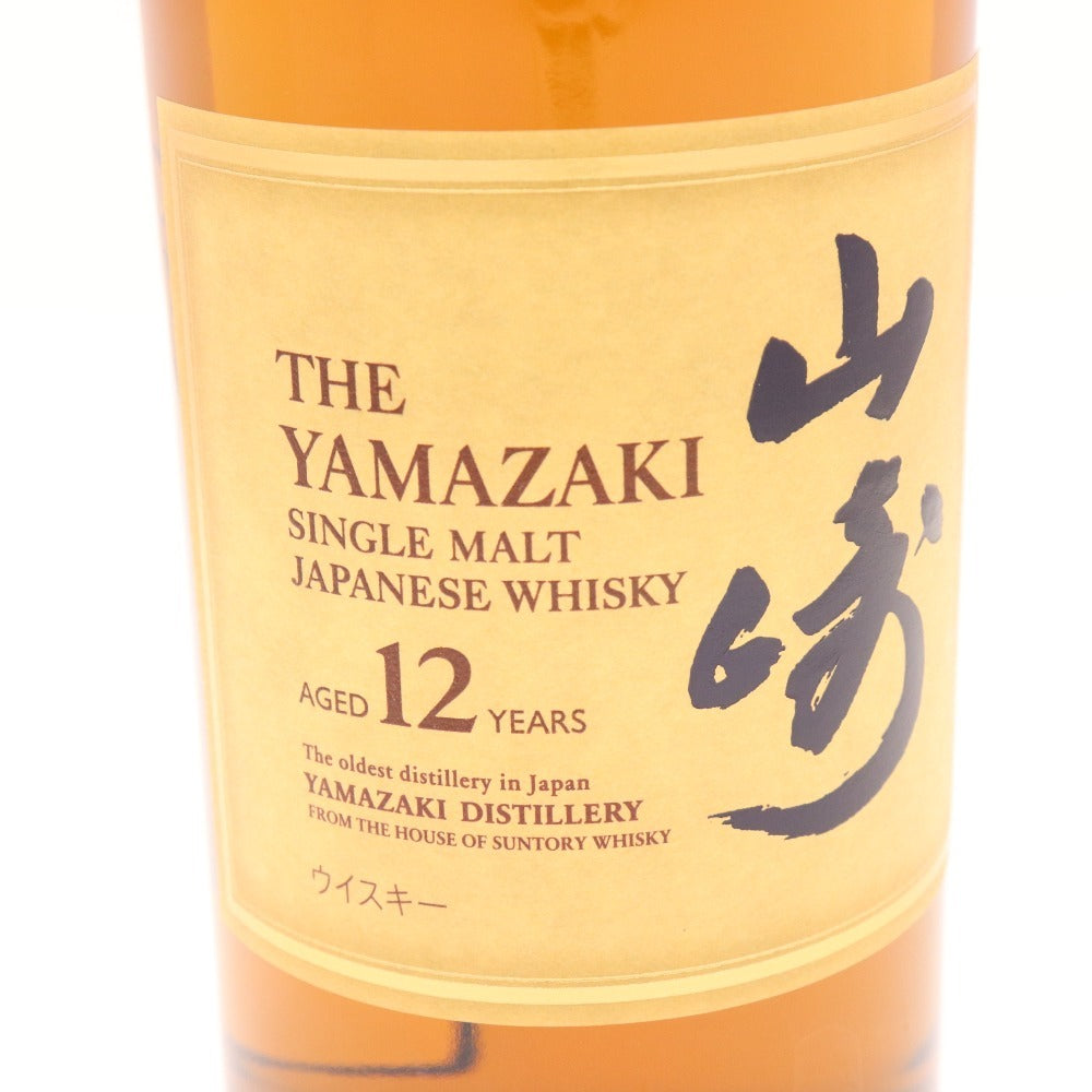 ● Alcohol Suntory Yamazaki 12 Year Single Malt Whisky 700ml 43% Boxed Unopened Unused