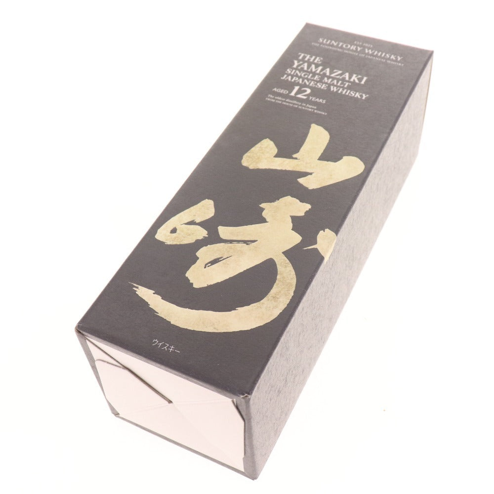 ● Alcohol Suntory Yamazaki 12 Year Single Malt Whisky 700ml 43% Boxed Unopened Unused