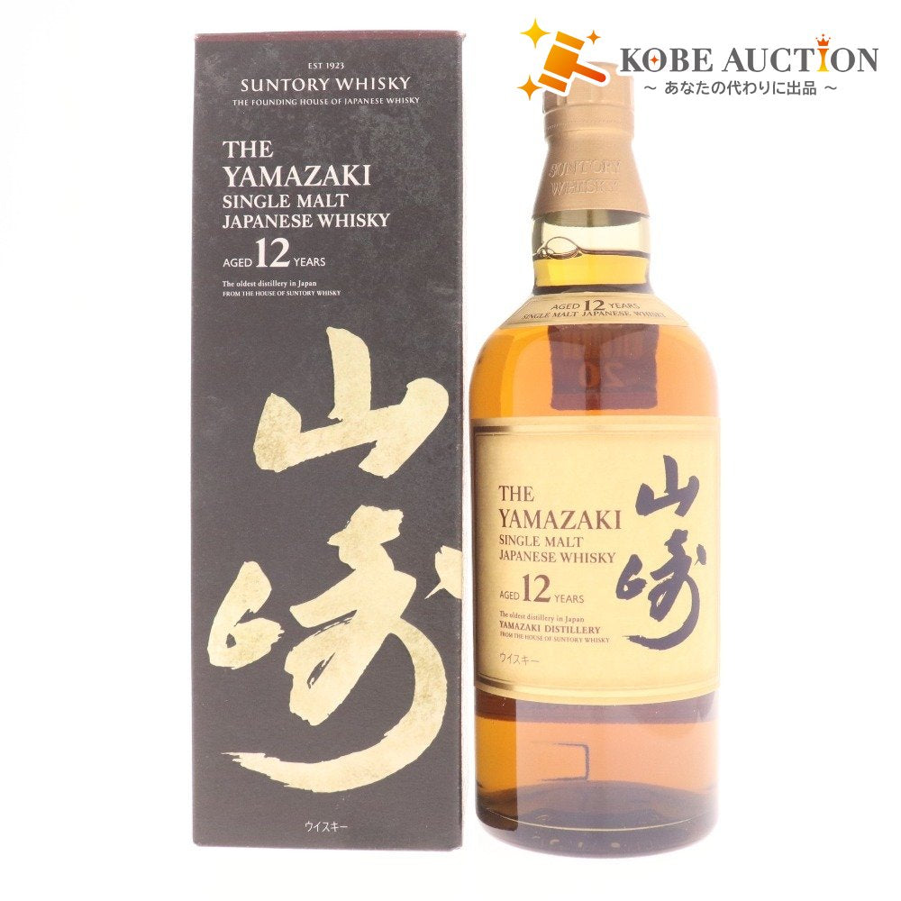 ● Alcohol Suntory Yamazaki 12 Year Single Malt Whisky 700ml 43% Boxed Unopened Unused