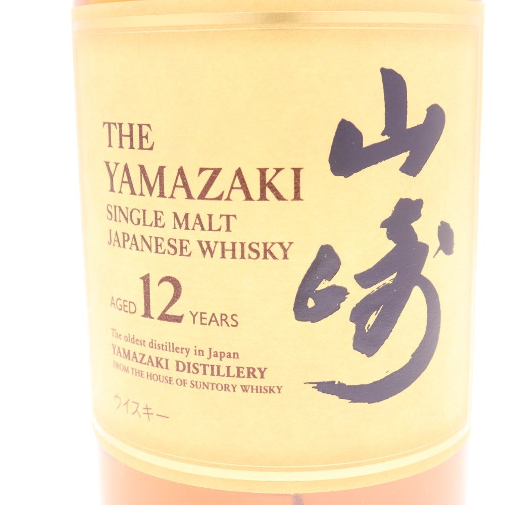 ● Alcohol Suntory Yamazaki 12 Year Single Malt Whisky 700ml 43% Boxed Unopened Unused