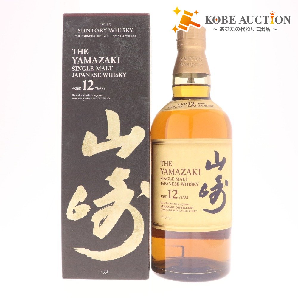 ● Alcohol Suntory Yamazaki 12 Year Single Malt Whisky 700ml 43% Boxed Unopened Unused