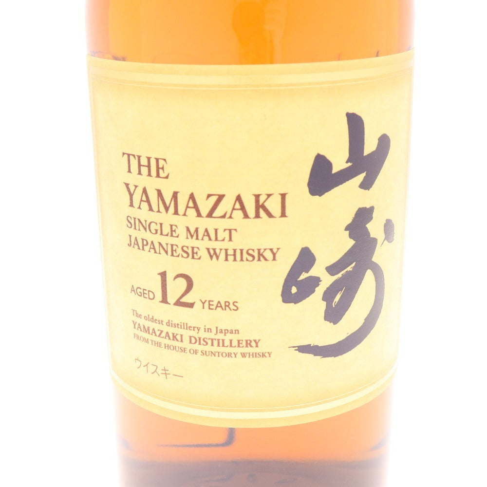 ● Alcohol Suntory Yamazaki 12 Year Single Malt Whisky 700ml 43% Boxed Unopened Unused