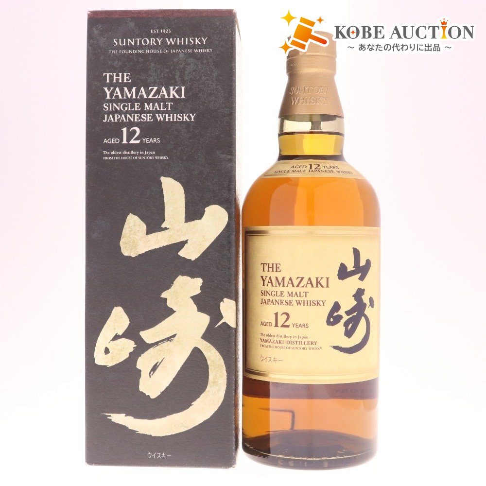 ● Alcohol Suntory Yamazaki 12 Year Single Malt Whisky 700ml 43% Boxed Unopened Unused