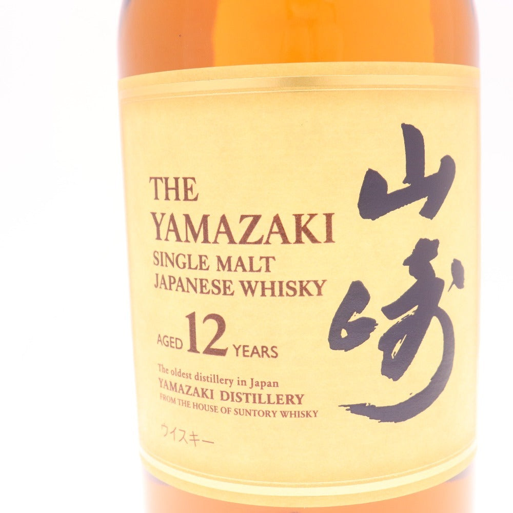 ● Alcohol Suntory Yamazaki 12 Year Single Malt Whisky 700ml 43% Boxed Unopened Unused