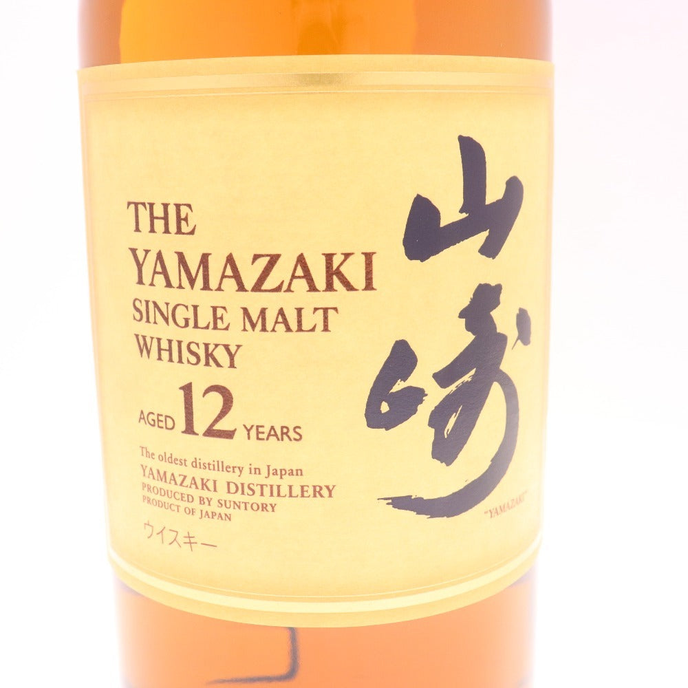 ● Alcohol Suntory Yamazaki 12 Year Single Malt Whisky 700ml 43% Boxed Unopened Unused