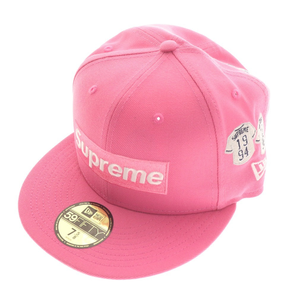 ■ シュプリーム 4点セット まとめ売り 帽子3点 グローブ1点 ピンク レッド パープル 未使用