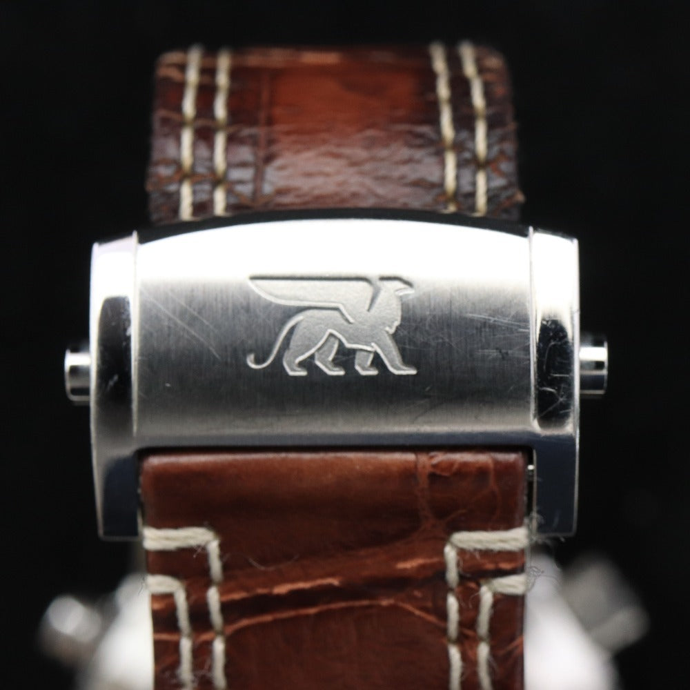 ■ YA-MAN &amp; STUBE TP.11.014 Men's Automatic Golf Watch, 127.0g, Silver Dial