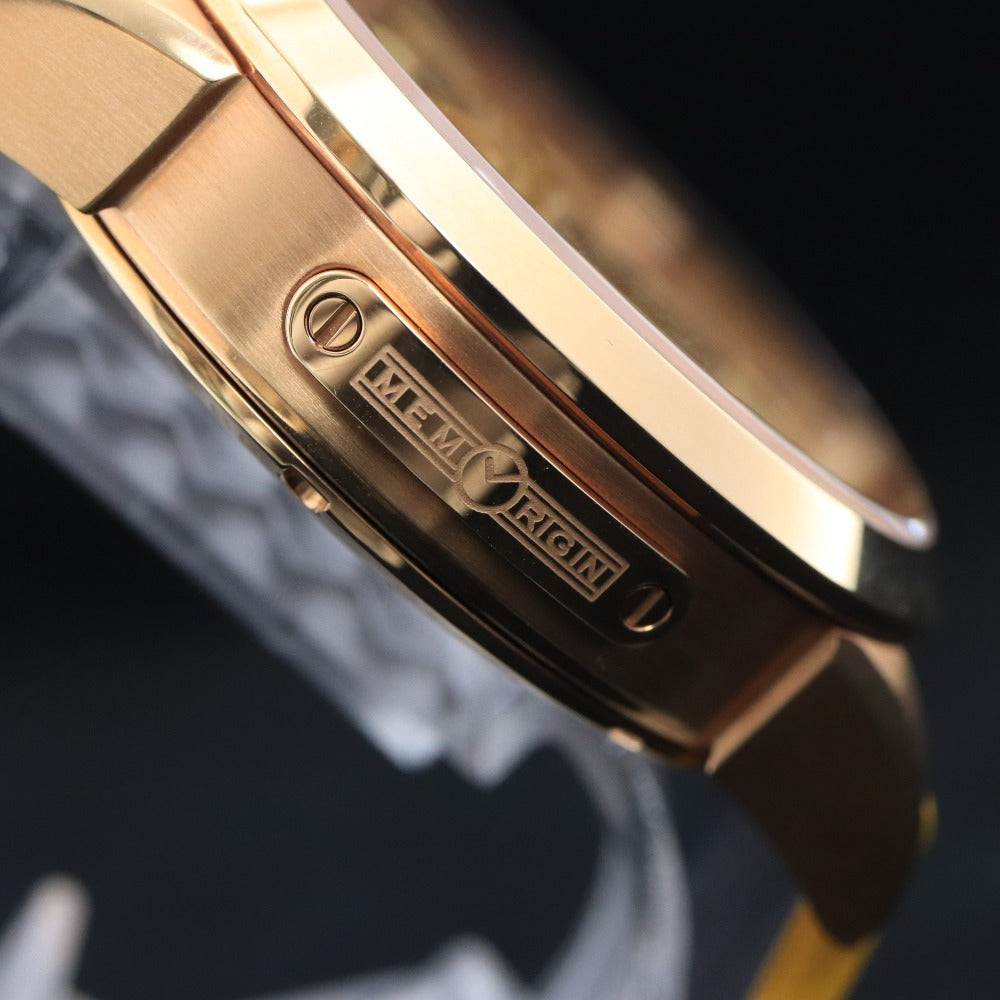 ■ Memorgin Tourbillon Bruce Lee Hand-Wound Watch, 104.0g, Men's, Gold Dial
