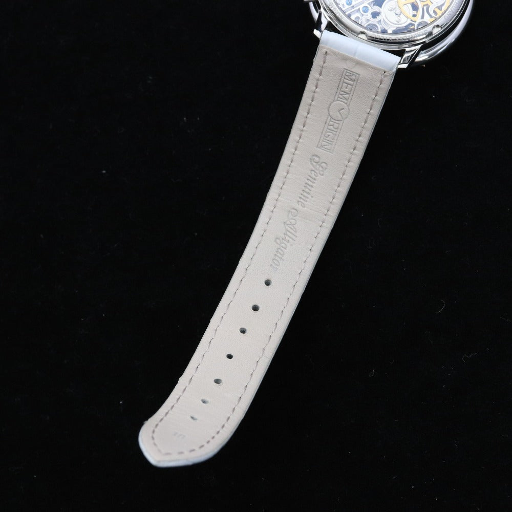 ■ メモリジン 腕時計 SARAH ZHUANG 鳳凰 フェニックス トゥールビヨン 手巻き 82.5g メンズ シルバー 文字盤 ホワイト