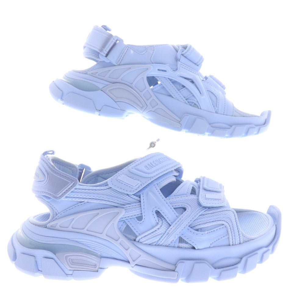 Balenciaga Track Sandals 617543, Women's, Size 23cm, Blue, Includes Accessories