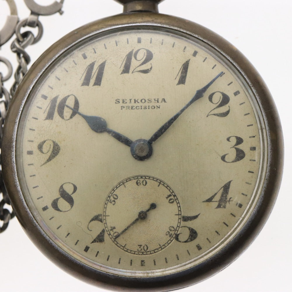 ■ SEIKO セイコー 懐中時計 4点セット まとめ売り 日本電信電話公社 64-1153 昭 33 1936 国鉄 等 スモセコ 旧タイプ シルバー ゴールド