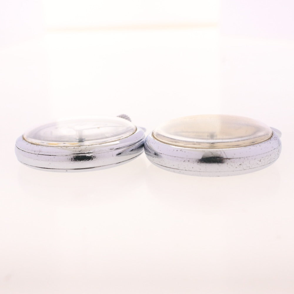 ■ SEIKO セイコー 懐中時計 4点セット まとめ売り 日本電信電話公社 64-1153 昭 33 1936 国鉄 等 スモセコ 旧タイプ シルバー ゴールド