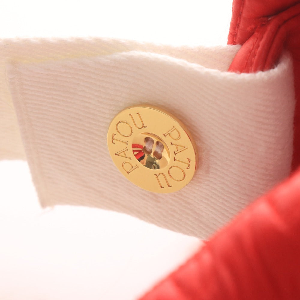 ■ パトゥ ショルダーバッグ ハンドバッグ 鞄 2WAY キルティング レディース レッド 袋付き