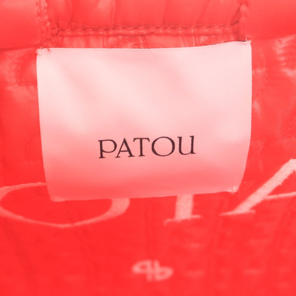■ パトゥ ショルダーバッグ ハンドバッグ 鞄 2WAY キルティング レディース レッド 袋付き