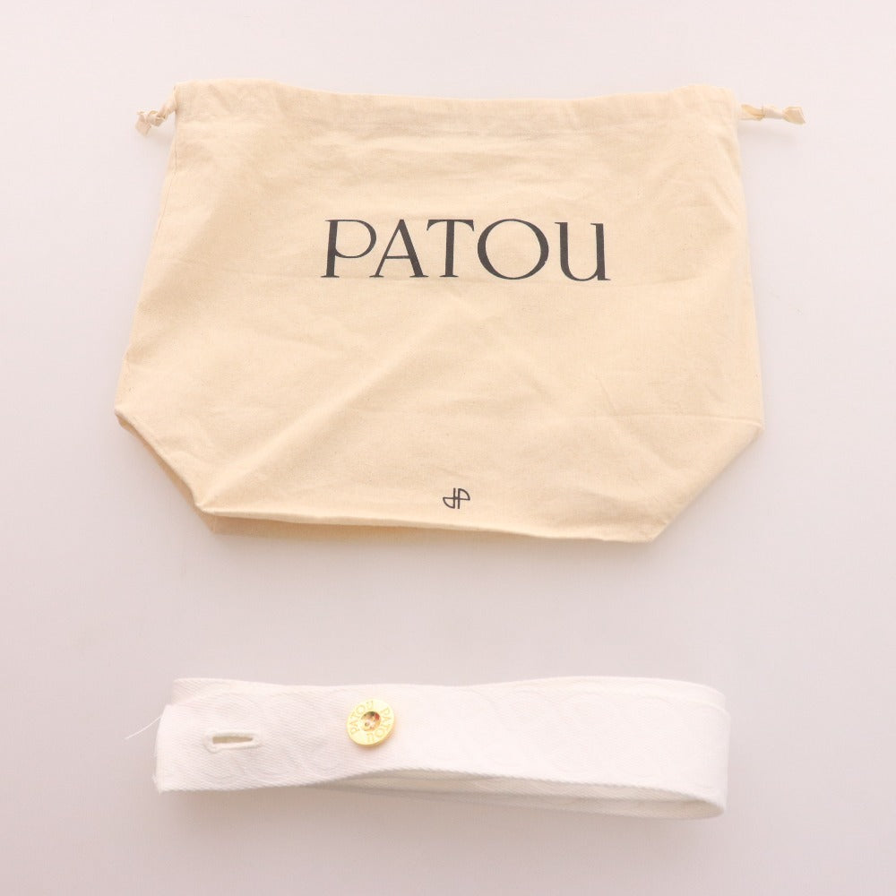 ■ パトゥ ショルダーバッグ ハンドバッグ 鞄 2WAY キルティング レディース レッド 袋付き