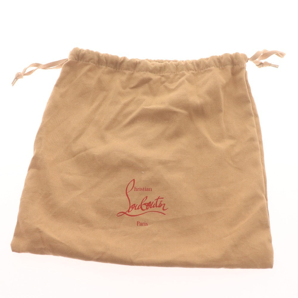 ■ クリスチャンルブタン ショルダーバッグ ハンドバッグ 鞄 2WAY スタッズ レディース ピンク 袋付き